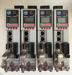 Allen-bradley 2198-H003-ERS Kinetix 5500 Servo Drive, 0.6KW, W/ Bus Bars, Frame Used. Price: $300.00.