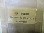 New Bosch Rexroth 1070918479 Drive Unit Netzfilter 3X480V/80A. Price: $409.50.