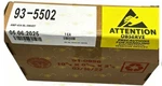 1X New Haas 93-5502 45A Brushless Servo Amplifier. Price: $735.00.