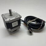 Applied Motion HT34-695D-YAC Nema Stepper Motor W/ 3004-195-10 Encoder Cable Used. Price: $409.00.