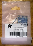 Adafruit 12-CHANNEL 16-BIT Pwm Led Driver Spi Interface TLC59711 1455 New. Price: $9.00.