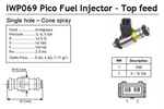 Fuel Injector Magneti Marelli 214310006900 Neu. Price: $126.63.