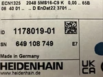 Heidenhain Ecn 1325 2048 Line Encoder 683643-01 1178019-01 1178019-51 New Box. Price: $545.00.