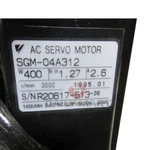 Used & Tested Yaskawa SGM-04A312 Servo Drive. Price: $171.10.