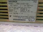 Yaskawa Servo Driver DR2-01ACY103 Used. Price: $235.00.