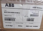 One New Abb Servo Drives MFE190-04UN-03A0-2. Price: $1109.56.