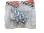 (new Pack Of 10) Camozzi S6510 6-1/8 6MM X Straight Fitting. Price: $15.00.