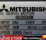 Mitsubishi HC203SW Servo Motor New In Box 1PC. Price: $955.56.