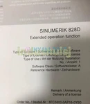 One Siemens Sinumerik 828D Expand Operation Function 6FC5800-0AP16-0YB0 New. Price: $522.00.