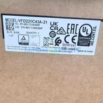 1PCS New Delta Inverter VFD220C43A-21. Price: $1100.00.
