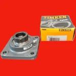 Timken Rcj 1-3/16 Four-bolt Flanged Mounted Bearings Eccentric Locking Collar New. Price: $59.00.