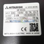 1PCS New Mitsubishi Ac Servo Motor HF303S (without Encoder). Price: $1035.95.