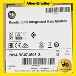 1PC Ab 2094-BC07-M05-S Ser Factory Sealed New Original Free Shipping Plc. Price: $5031.00.
