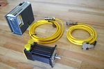 Parker N0342EE-NTQN Brushless Servo Motor, Gemini GV-U6E Drive Cnc MACH3 Diy Kit Used. Price: $950.00.