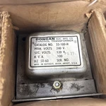 Nib Dongan Transformers Industrial Control 33-100-H .100 Kva 120/240V Y Warran New. Price: $54.00.