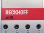 Beckhoff AX5911 Power Distribution Block W/ AX5901 Module New. Price: $457.99.