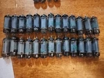 Lot Of 26 - Sylvania 5763/6062 Vhf Beam Power Amplifier Valve New. Price: $152.08.