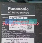 MSDA042A1A 1PCS Used Panasonic Servo Drive Fast Delivery. Price: $527.68.
