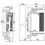 Panasonic MBDLN21SE A6 Series Ac Servo Drive Mfgd New. Price: $1010.68.