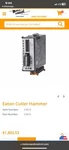 Eaton Cutler Hammer, C441S, Mi Profibus Comm Module 120 Vac W/ 4IN 2OUT Io. New. Price: $200.00.
