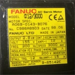 Fanuc 12/3000 Ac Servo Motor 2.8KW 155V 12NM 3000RPM A06B-0143-B076 Used. Price: $119.00.