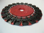 Haas CAT40/20 Tool Changer Disk Segmented Fully Assembled - Anodized New. Price: $1648.00.