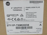 New Ab 2711P-T6M20D8 Ser Panelview Plus 600 Factory Sealed. Price: $1900.68.
