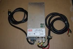 Mean Well Power Supply RSP-1500-48 With Heavy Duty Output Cable Used. Price: $350.00.