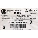 New Allen Bradley 1585J-M8HBJM-4 Ethernet Patchcord Ab. Price: $71.88.