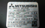 1PCS New Mitsubishi Servo Motor HC153S-SZ-A47. Price: $1032.50.