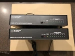 Black Box Fiber Optic Lot (2) MX512A-ST, LH1706A-ST, LB8415A Async Multiplexor Used. Price: $999.00.