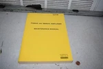 Fanuc Ac Servo Amplifier Maintenance Manual B-65005E/07 Used. Price: $25.00.