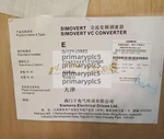 1PCS New Siemens Main Drive. Price: $7010.29.