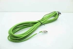 Siemens Motion-connect 6FX5002-2DC10-1BE0 Drive-cliq Encoder Cable Used. Price: $59.99.