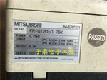 Mitsubishi Inverter FR-U120-0.75K Used Free Expedited Shipping. Price: $778.00.