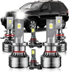 Lights Bulbs Combo, 6PCS Super Bright 6000 H11 HB3/9005 New. Price: $26.95.