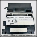Schneider Electric Powerlogic Modules PM8RDA PM820 PM8M2222 Used. Price: $1100.00.