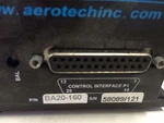 Aerotech BA20-160 Servo AMPLIFIER,3-PH,0-400HZ, 10 Rms Industrial BA20,EM Used. Price: $45.00.