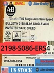 Allen-bradley 2198-S086-ERS4 Module Ab 2198S086ERS4 Factory Sealed New. Price: $3442.83.