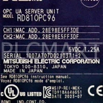 (used) Mitsubishi RD81OPC96 Ua Server Unit Fedex Free Intl' Ship!. Price: $580.00.