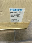 Festo 159669 Compressed Air Hose PUN-10X1.5-SW Black Plastic Tubing (26M) New. Price: $65.00.