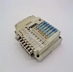 Smc SS5J2-60FD2-03DS Manifold W Solenoid Valves Used. Price: $99.99.