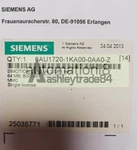 1PCS Siemens 6AU1720-1KA00-0AA0-Z New. Price: $1080.62.