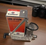 Bronkhorst Low- P-flow Mass Meter/controller ASK1 6.6 Ln/h SF6 Used. Price: $200.00.