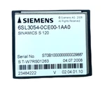 Siemens Sinamics S120 6SL3054-0CE00-1AA0 Runtime Software Compactflash Card New. Price: $125.00.