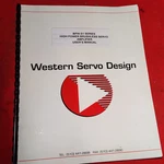 2 Western Servo Manuals BPU-S1 Series Hi Power Brushless Amplifier + PSU-S1 01W6 Good. Price: $19.99.