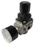 Smc AR20K-02B Pneumatic Regulator Modular 1/4" W/ Gauge Used. Price: $11.99.