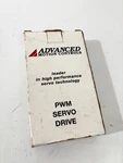 New- Advanced Motion Controls BE15A8 Brushless Pwm Servo Drive Amplifier. Price: $179.50.